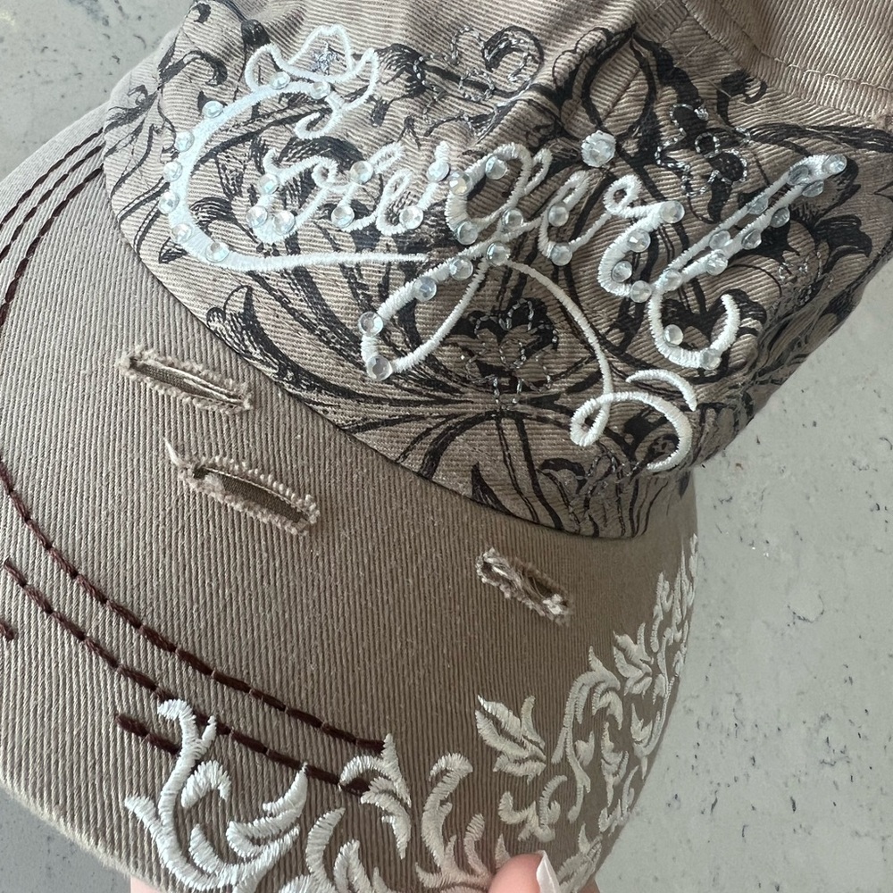 Vintage bedazzled baseball cap